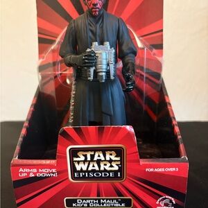Star Wars Episode I Darth Maul Action Figure w/ moving arm - from Applause